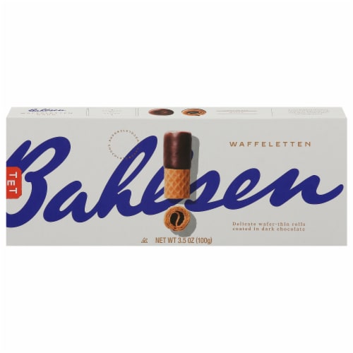 Bahlsen Dark Chocolate Waffeletten Perspective: front