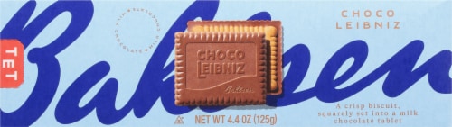 Bahlsen Milk Chocolate Leibniz Biscuits Perspective: front