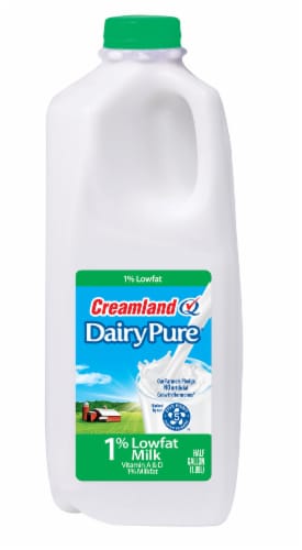 Creamland 1% Milk Perspective: front