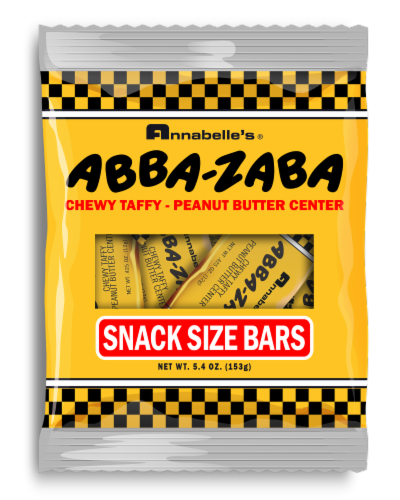 Annabelle's Abba-Zaba Taffy with Peanut Butter Center Perspective: front
