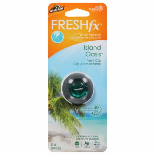 Armor All Island Oasis Car Air Freshener Perspective: front