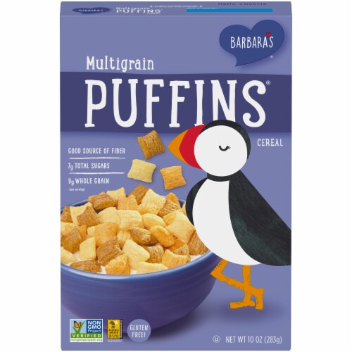 Barbara's Multigrain Puffins Cereal Perspective: front
