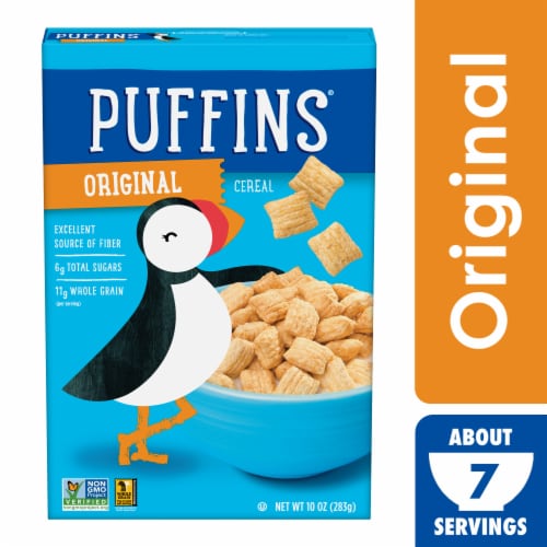 Barbara's Puffins® Original Cereal Perspective: front