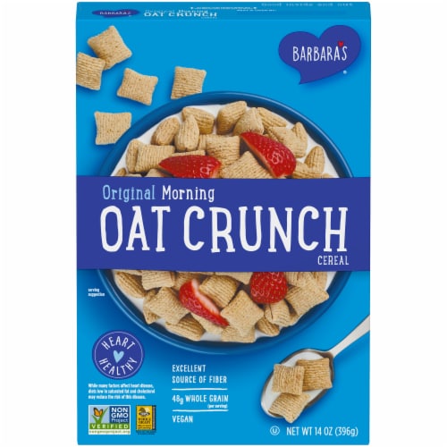 Barbara's Morning Oat Crunch Original Cereal Perspective: front