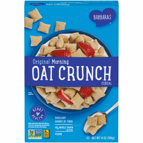 Barbara's Morning Oat Crunch Original Cereal Perspective: front