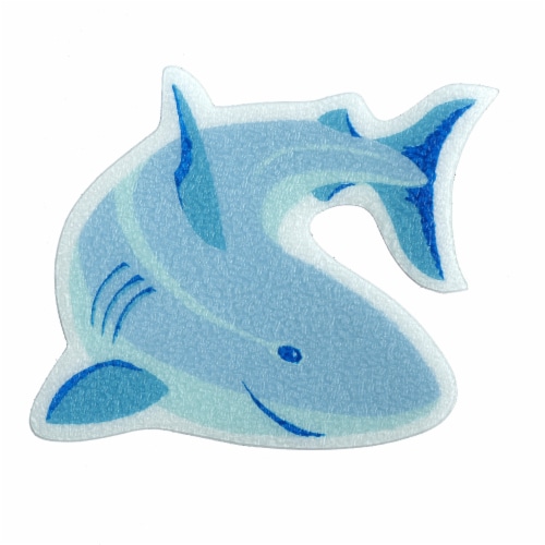 SlipX Solutions Tub Tattoo Sharks 5 Pack - Blue Perspective: front