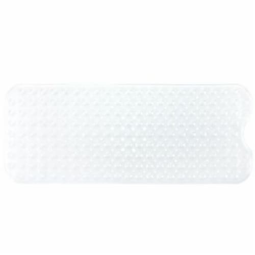 SlipX Solutions Extra Long Vinyl Bath Mat - Red