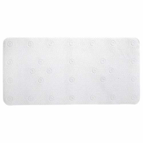 SlipX Solutions Soft Touch Bath Mat - White Perspective: front