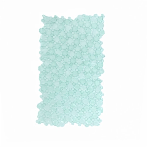 Kroger Slipx Solutions Burst Of Bubbles Bath Mat Light Green