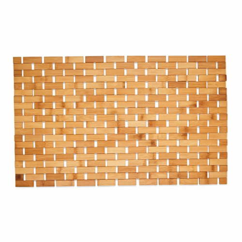 SlipX Solutions Bamboo Mat - Natural Perspective: front