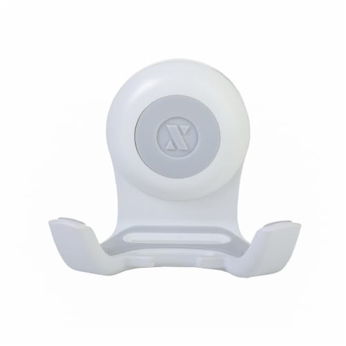 SlipX Solutions Double Hook Suction Cup - White Perspective: front