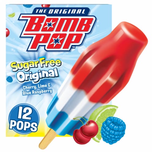 Bomb Pop® Sugar Free Original Ice Pops 12 Ct 175 Oz Kroger