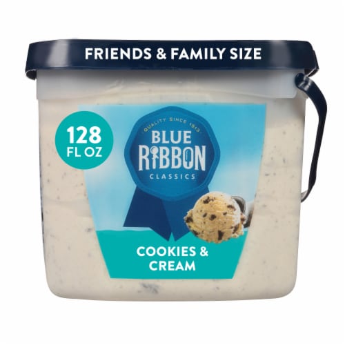 Blue Bunny Cookie & Cream Ice Cream Family Size