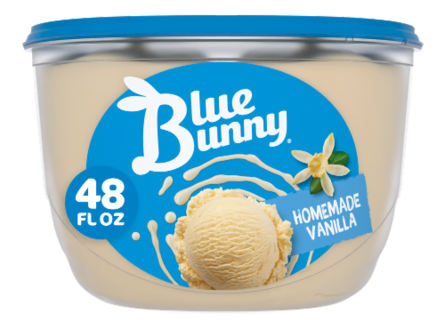 Blue Bunny™ Premium Homemade Vanilla Frozen Dessert Perspective: front
