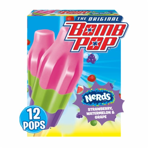 Bomb Pop NERDS Ice Pop Perspective: front