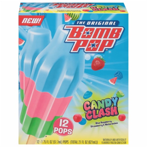 The Original Bomb Pop™ Candy Clash Ice Pops