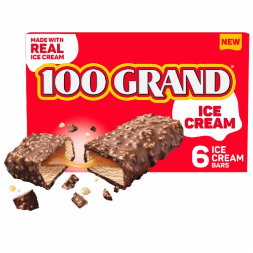 100 Grand Ice Cream Bars Perspective: front