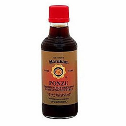 Marukan 33363 6 x 12oz Ponzu Soy Dressing Perspective: front