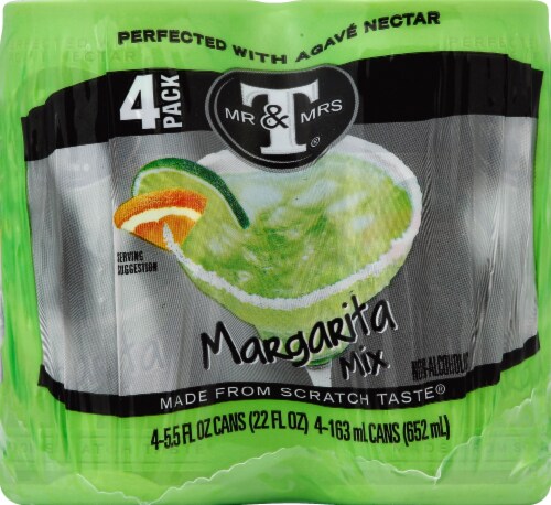 Mr & Mrs T® Original Margarita Mix Perspective: front