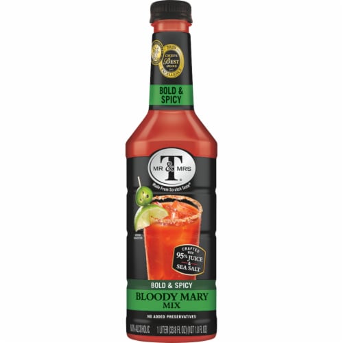 Mr & Mrs T® Bold & Spicy Bloody Mary Mix Perspective: front