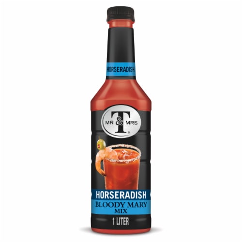 Mr & Mrs T Horseradish Bloody Mary Mix Perspective: front
