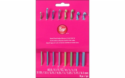 Boye® Aluminum Crochet Hook, 8 pk - King Soopers