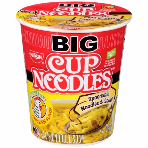 Nissin Big Cup Noodles Chicken, 2.82 Oz - Foods Co.