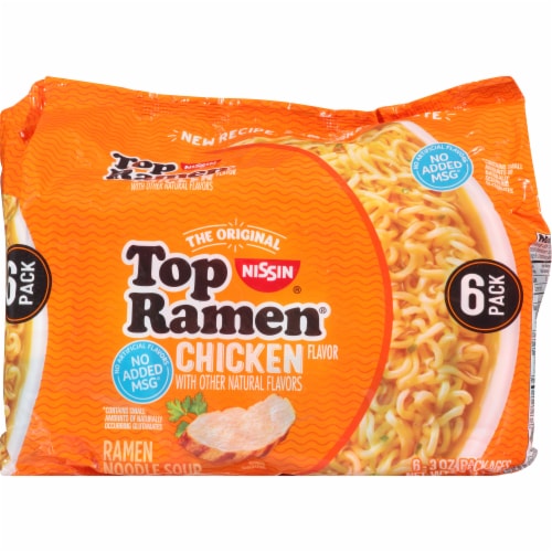 Top Ramen Chicken Flavor Ramen Noodle Soup