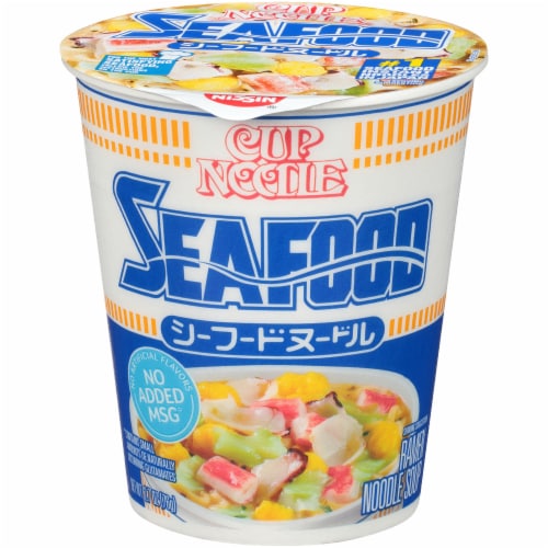 Nissin Cup Noodle Seafood Flavor Ramen Noodle Soup, 2.7 oz - Kroger