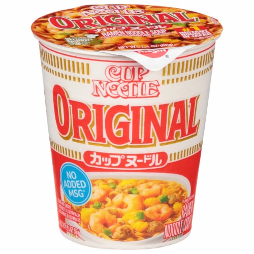 Nissin Cup Noodle Original Ramen Noodle Soup, 2.4 oz - Smith's Food and Drug