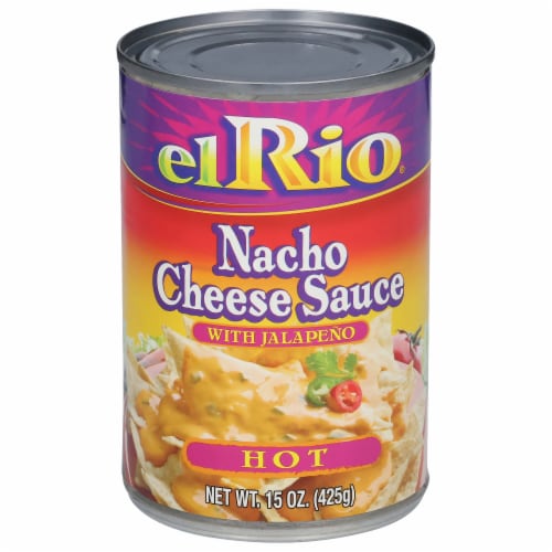 El Rio Hot Nacho Cheese Sauce With Jalapeno Perspective: front