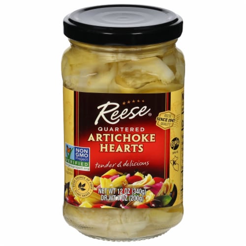 Reese Quartered Artichoke Heart Perspective: front