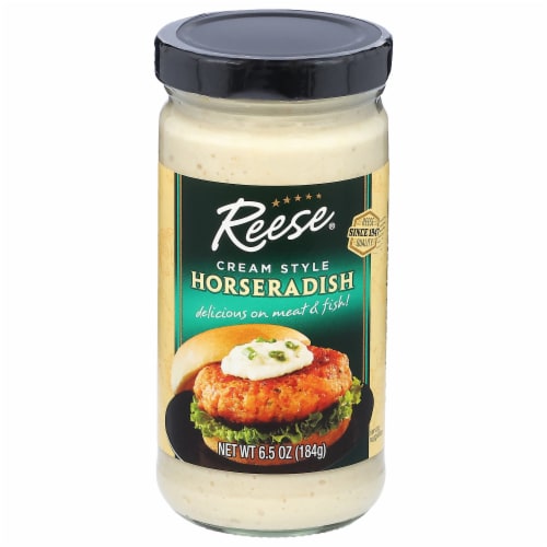 Reese Cream Style Horseradish Perspective: front
