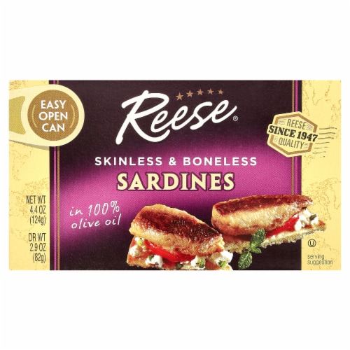Reese® Skinless & Boneless Sardines, 4.4 oz Kroger