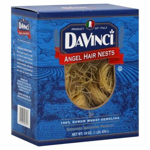 DaVinci Angel Hair Nests Pasta Perspective: front