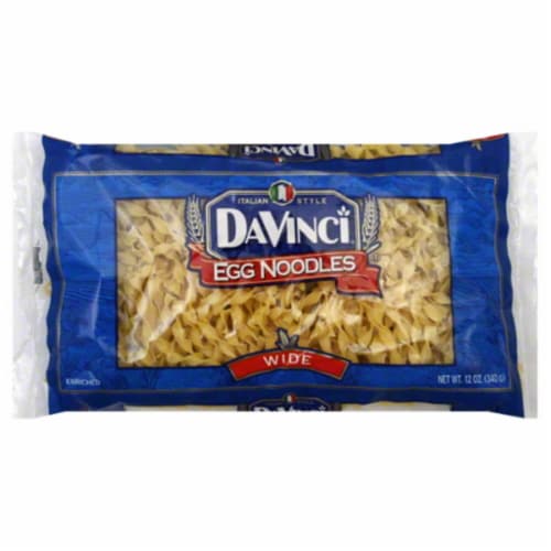 DAVINCI NOODLE EGG WIDE-12 OZ -Pack of 12 Perspective: front