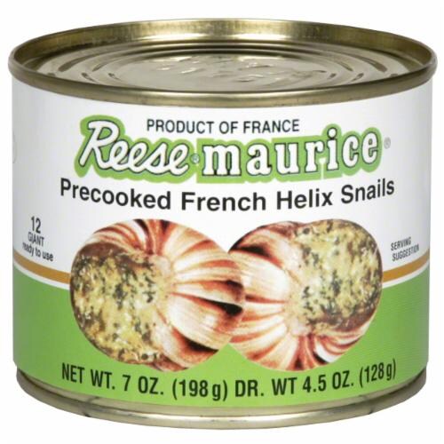 Reese Maurice Precooked French Helix Snails Perspective: front