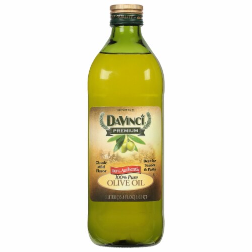 100% Pure Olive Oil Perspective: front