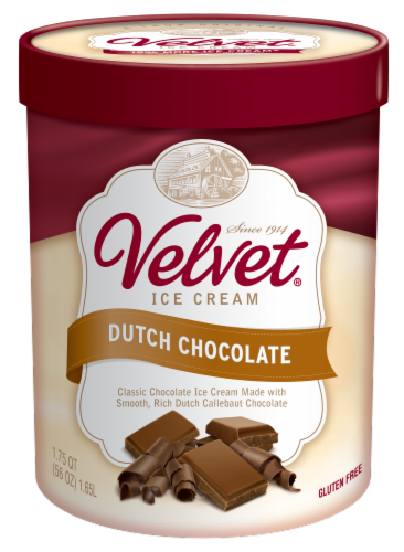 Velvet Dutch Chocolate Ice Cream Perspective: front