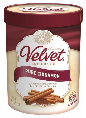 Velvet Natural Cinnamon Ice Cream Perspective: front