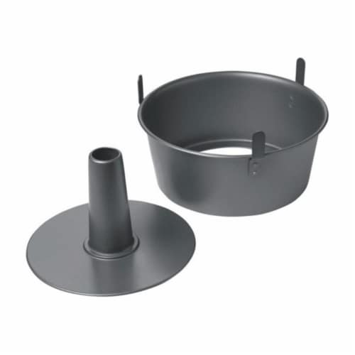 Chicago Metallic Angel Food Cake Pan - Silver Perspective: front