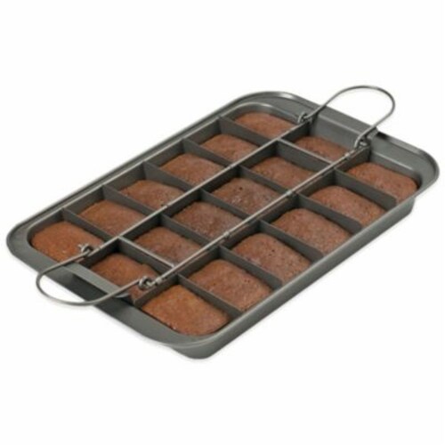Chicago Metallic Slice Solutions Brownie Pan Set 2 pc Smith s Food and Drug
