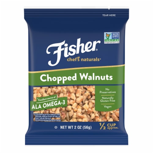 Fisher® Chopped Walnuts Perspective: front
