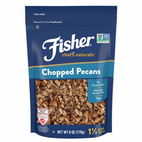 Fisher® Chopped Pecans Perspective: front