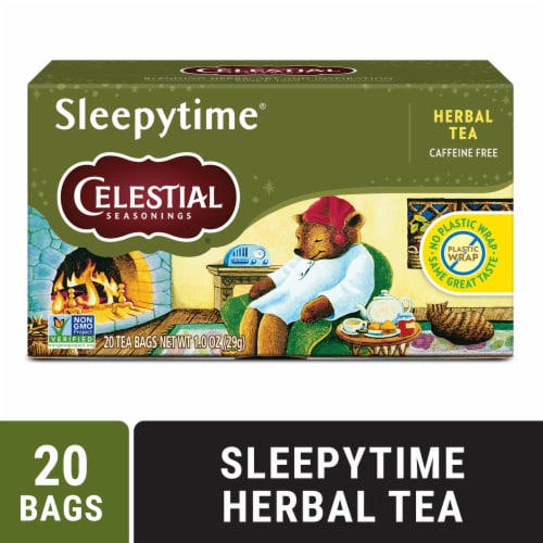 Celestial Seasonings Caffeine Free Sleepytime® Herbal Tea Perspective: front