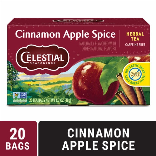 Celestial Seasonings® Cinnamon Apple Spice Herbal Tea Bags