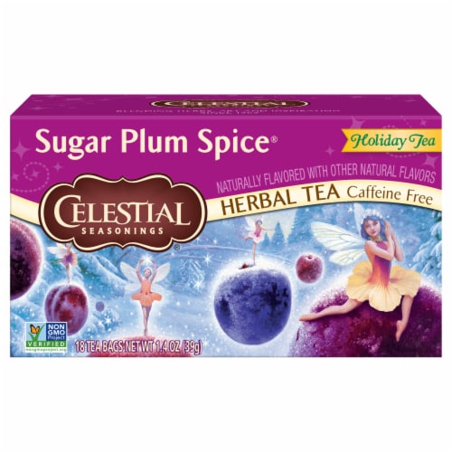 Celestial Seasonings® Sugar Plum Spice Tea Bags 20 Count Perspective: front