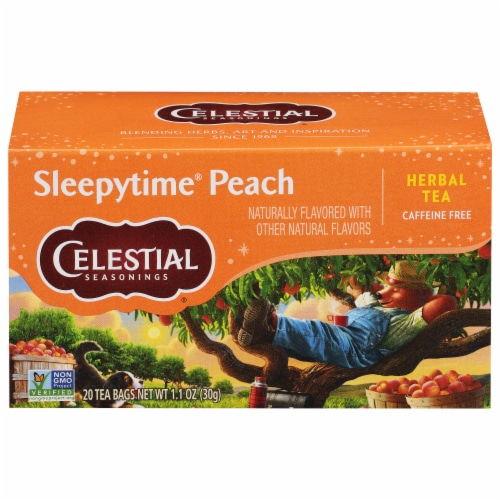 Celestial Seasonings Herbal Tea Caffeine Free Country Peach Passion -- 20  Tea Bags