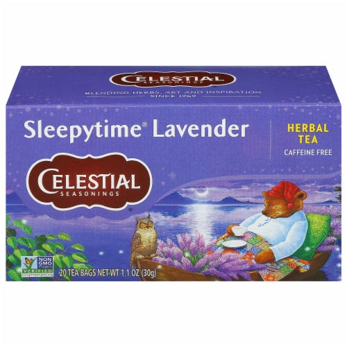 Celestial Seasonings® Sleepytime® Lavender Herbal Tea Perspective: front