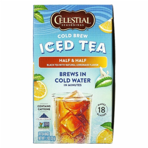 Celestial Seasonings® Half & Half Cold Brew Iced Tea Perspective: front